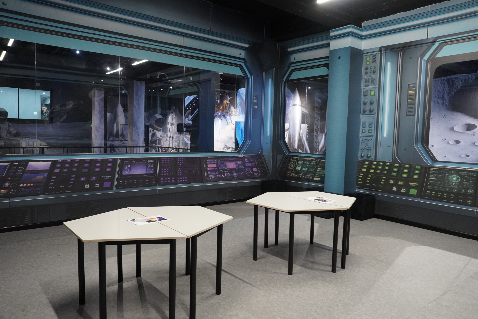 המראה, טיסה, נחיתה - מרכז האימון למשימה - 2